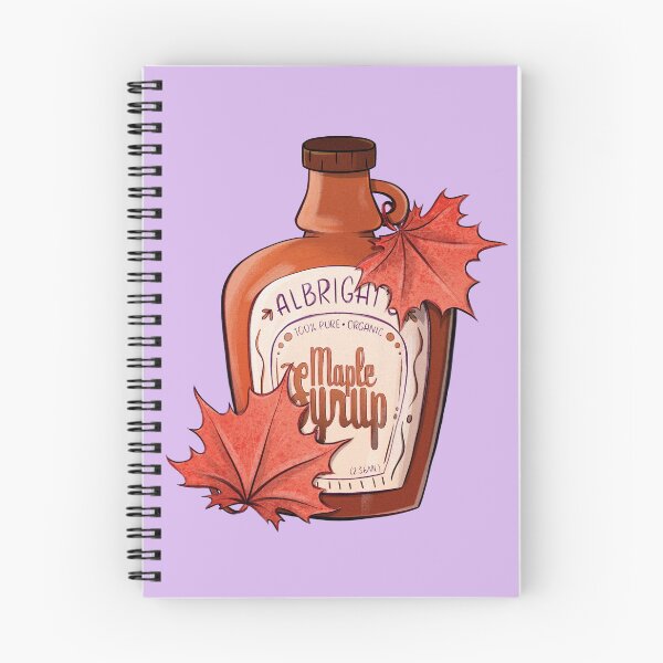 Item preview, Ilustración de Albright sobre el jarabe de arce designed and sold by DesignedByCece.