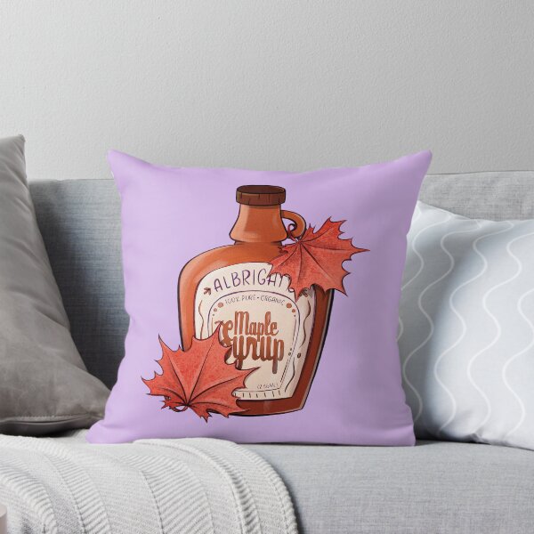 Item preview, Albright's Maple Syrup Illustration designed and sold by DesignedByCece.