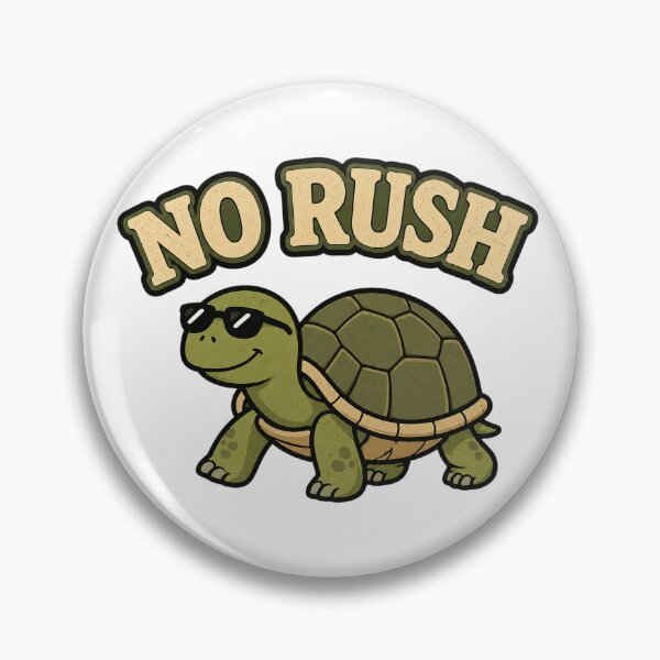 Item preview, Slow and Steady Funny Turtle designed and sold by EastEndTownie.