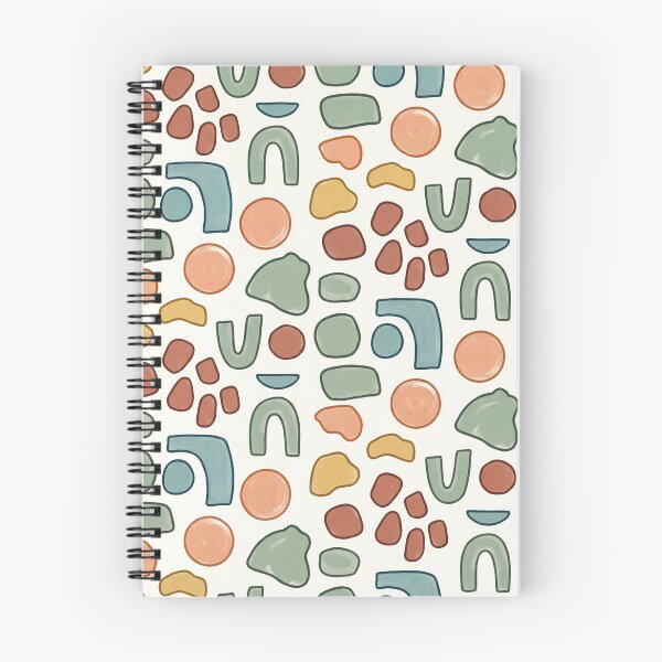 Item preview, Abstract Organic Geometric Pattern | Scandinavian Terrazzo Style | Mid-Century Modern Seamless Design designed and sold by Softbear Atelier.