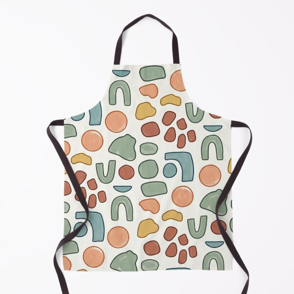 Item preview, Abstract Organic Geometric Pattern | Scandinavian Terrazzo Style | Mid-Century Modern Seamless Design designed and sold by Softbear Atelier.