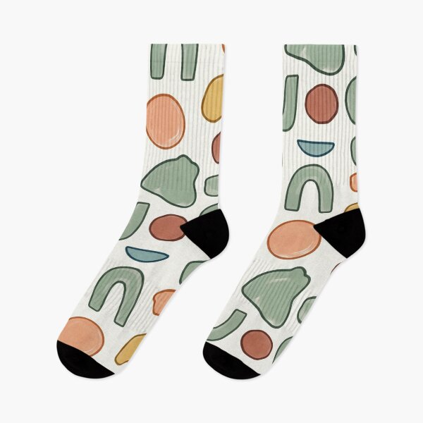 Item preview, Abstract Organic Geometric Pattern | Scandinavian Terrazzo Style | Mid-Century Modern Seamless Design designed and sold by Softbear Atelier.