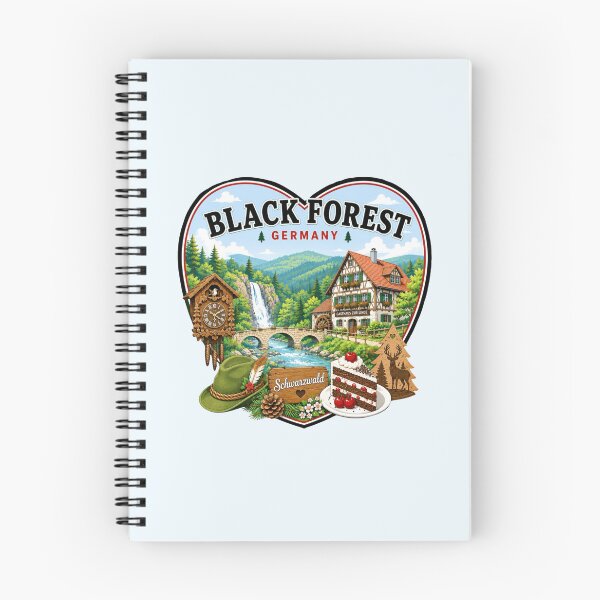 Item preview, Black Forest, Germany - Heart Shape Design designed and sold by Myra365Art.