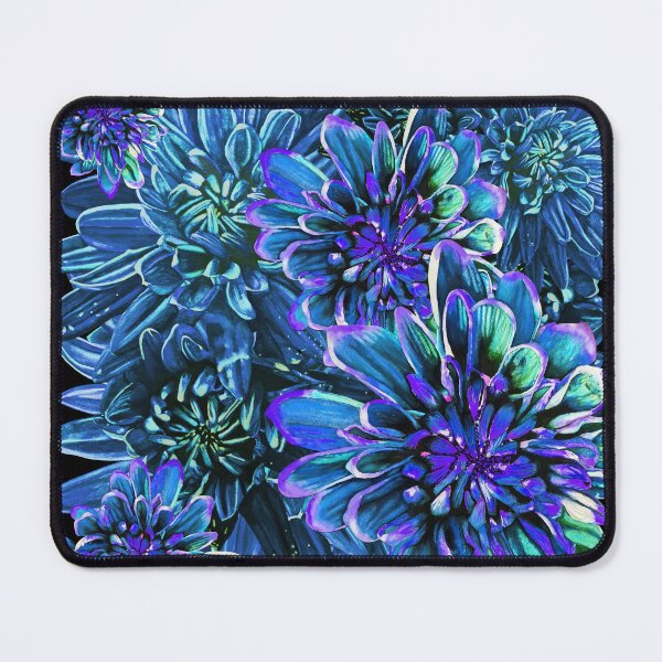 Item preview, Light Blue Chrysanthemums 3 designed and sold by nastiaart.