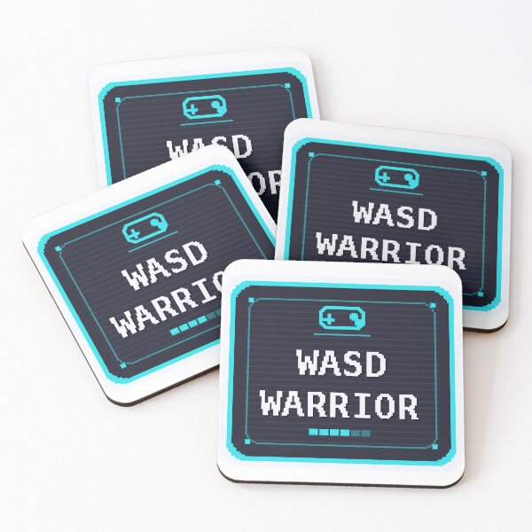 Item preview, WASD Warrior — Funny PC Gamer Sticker designed and sold by One More Run.