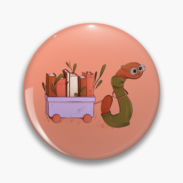 Item preview, Happy Bookworm Book Haul Illustration designed and sold by DesignedByCece.