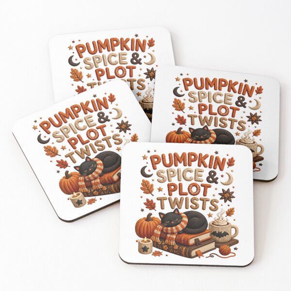 Item preview, Pumpkin Spice & Plot Twists Book Lover Shirt | Cozy Fall Reading | Autumn Black Cat Tee Classic T-Shirt  designed and sold by podlook.