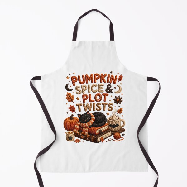 Item preview, Pumpkin Spice & Plot Twists Book Lover Shirt | Cozy Fall Reading | Autumn Black Cat Tee Classic T-Shirt designed and sold by podlook.
