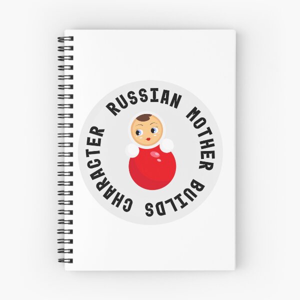 Item preview, Russian Mother Builds Character Shirt.  Babushka.  Russian Mother.  Gift for a Russian Mother, Russian Woman. designed and sold by ShrimpAndGrits.