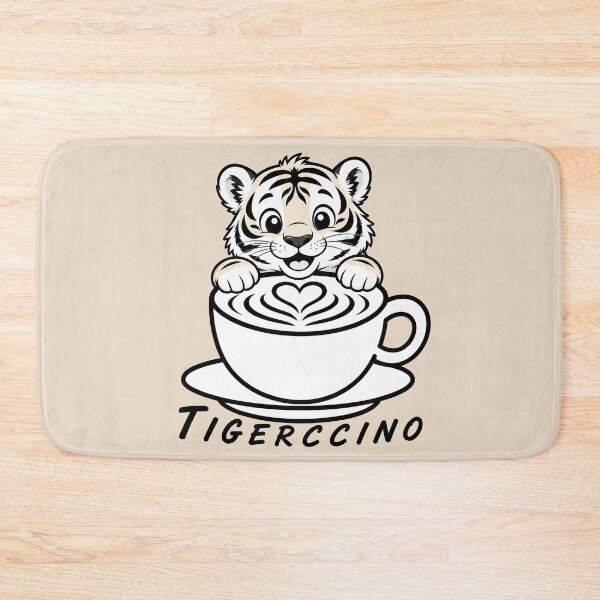 Item preview, ☕ BREWED BEASTIES COLLECTION ☕ - WILDLIFE PALS -  Tigerccino designed and sold by WheelieGdArt.