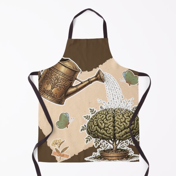 Item preview, Nourish Your Mind Vintage Illustration Mental Health Growth designed and sold by ConElAlma.