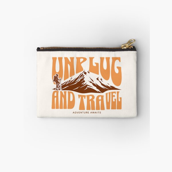 Item preview, Unplug and Travel - Adventure Awaits designed and sold by VibetheSeason.
