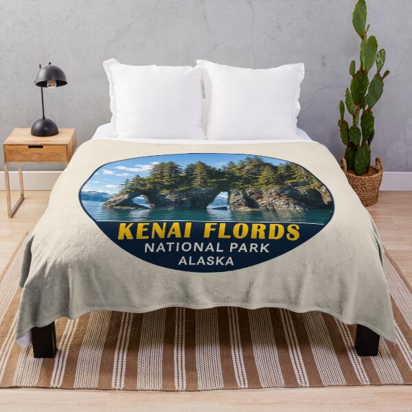Item preview, Kenai Fjords National Park Retro Design designed and sold by Gideon Emmerich.