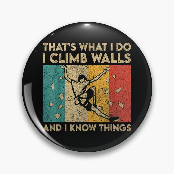 Item preview, Climbing Funny Rock Climber designed and sold by goombi-creative.
