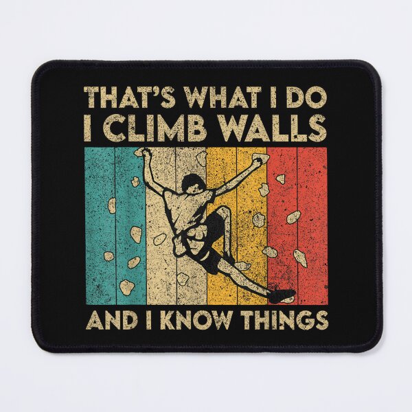 Item preview, Climbing Funny Rock Climber designed and sold by goombi-creative.