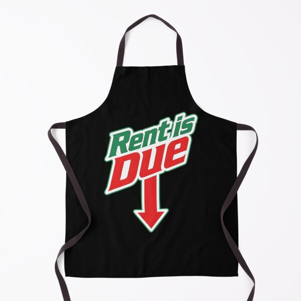 Item preview, Rent Is Due Funny Meme Arrow designed and sold by phoebelevine.