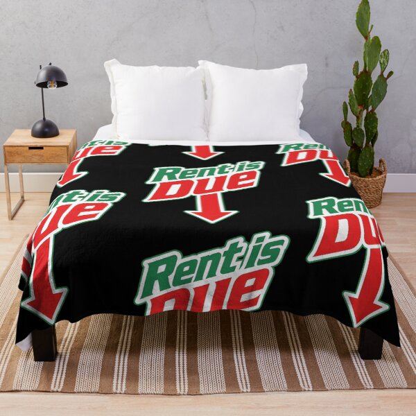 Item preview, Rent Is Due Funny Meme Arrow designed and sold by phoebelevine.