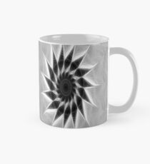 Gray Kaleidoscope Art 19 Mug