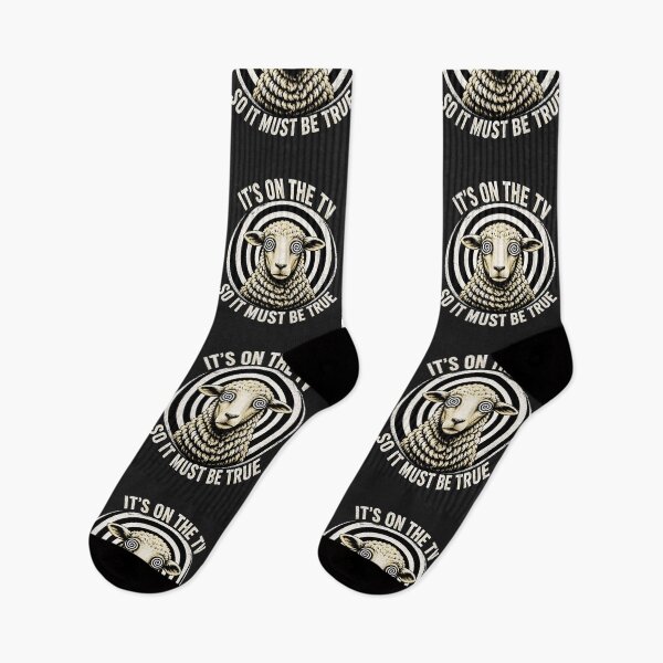 Item preview, It's on the TV... So It Must Be True designed and sold by Sanctum Icons.