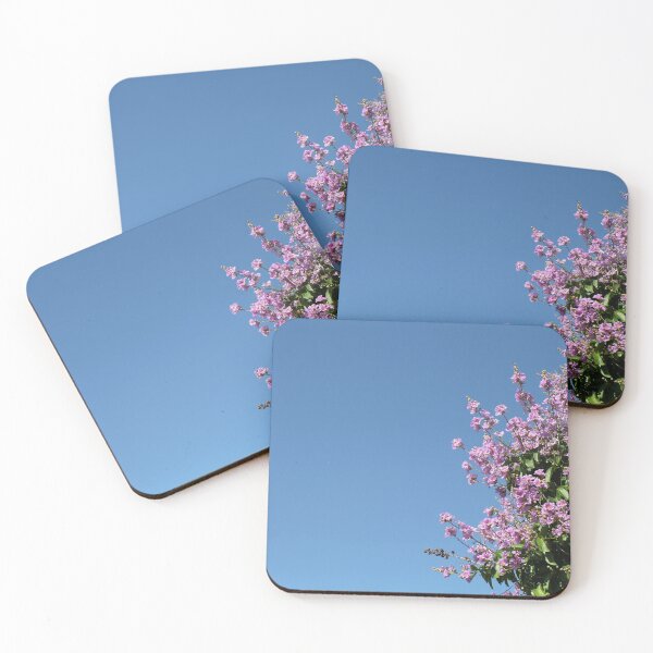 Item preview, Purple Crepe Myrtle Flowers Against A Blue Sky designed and sold by 27Tammy27.