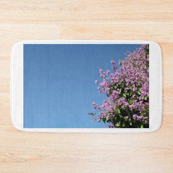 Item preview, Purple Crepe Myrtle Flowers Against A Blue Sky designed and sold by 27Tammy27.