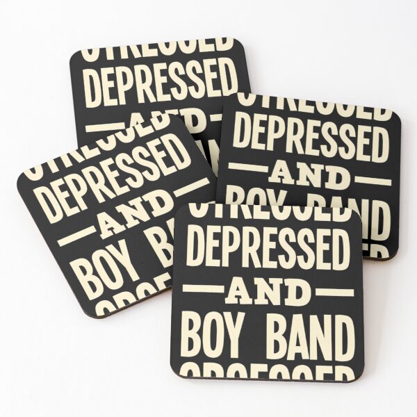 Item preview, Boy Band Groupie Funny Gifts Stressed Depressed Boy Band Obsessed designed and sold by dimasmmile.