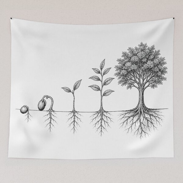 Item preview, From Seed to Rooted Strength designed and sold by Nature in Focus.