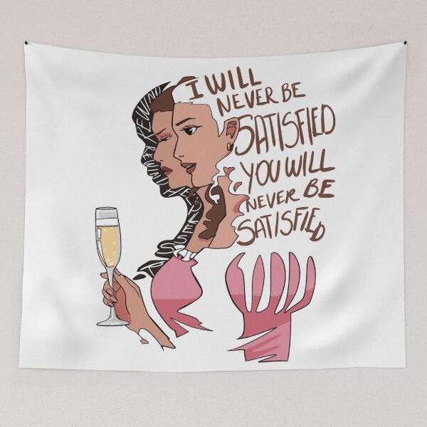 Item preview, "Satisfied" from Hamilton the Musical designed and sold by A Musical Fan.