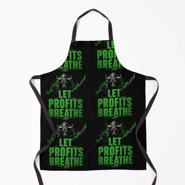 Item preview, Let Profits Breathe | Trading Motivation Bull Market Trader Design designed and sold by PipForgeStudio .