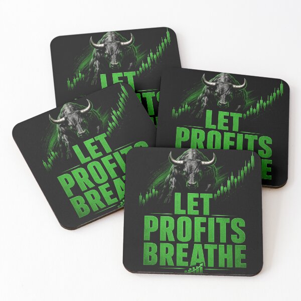 Item preview, Let Profits Breathe | Trading Motivation Bull Market Trader Design designed and sold by PipForgeStudio .