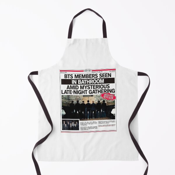 Item preview, BTS Normal MV Teaser Newspaper Tabloid Bathroom designed and sold by osanegulja5.