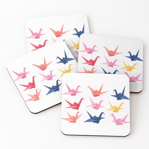 Item preview, Pinky Origami Cranes designed and sold by Ellie&CharChar&Evy.
