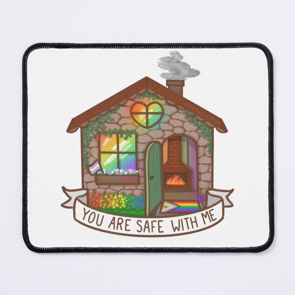 Item preview, You Are Safe With Me designed and sold by scrambledpegs.
