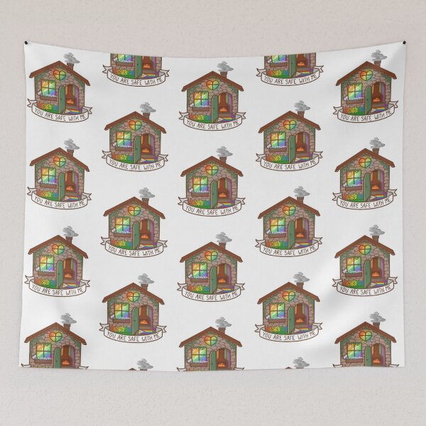 Item preview, You Are Safe With Me designed and sold by scrambledpegs.