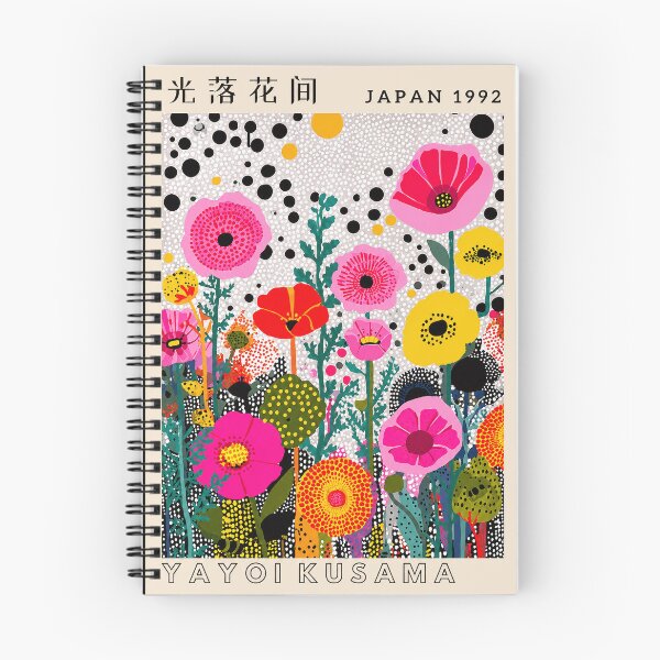 Item preview, Inspired by Yayoi Kusama 1992 Japan Poster, Colorful Polka Dot Flower Print, Modern Japanese Wall Decor designed and sold by scrambledpeg.