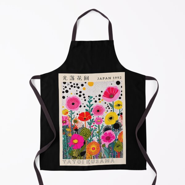 Item preview, Inspired by Yayoi Kusama 1992 Japan Poster, Colorful Polka Dot Flower Print, Modern Japanese Wall Decor designed and sold by scrambledpeg.