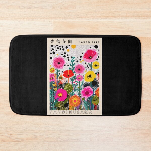 Item preview, Inspired by Yayoi Kusama 1992 Japan Poster, Colorful Polka Dot Flower Print, Modern Japanese Wall Decor designed and sold by scrambledpeg.
