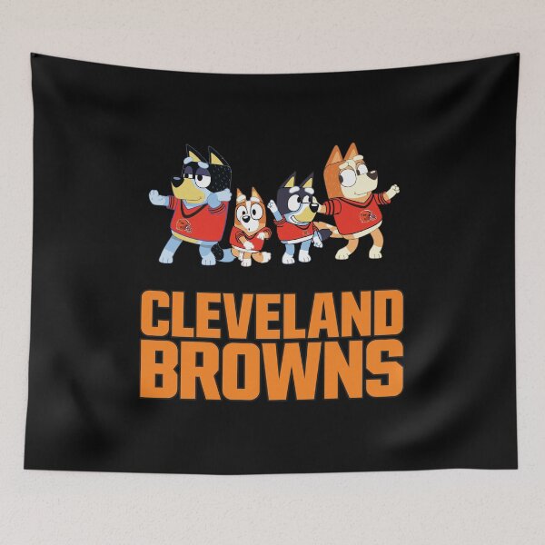 Item preview, Dog Family Football Game Day Cleveland designed and sold by Aragonesest.