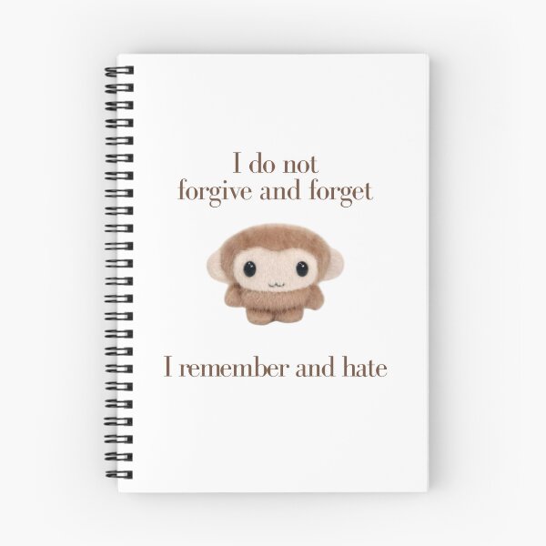 Item preview, I remember and hate || funny whimsical monkey shirt designed and sold by LeafyMushroom.