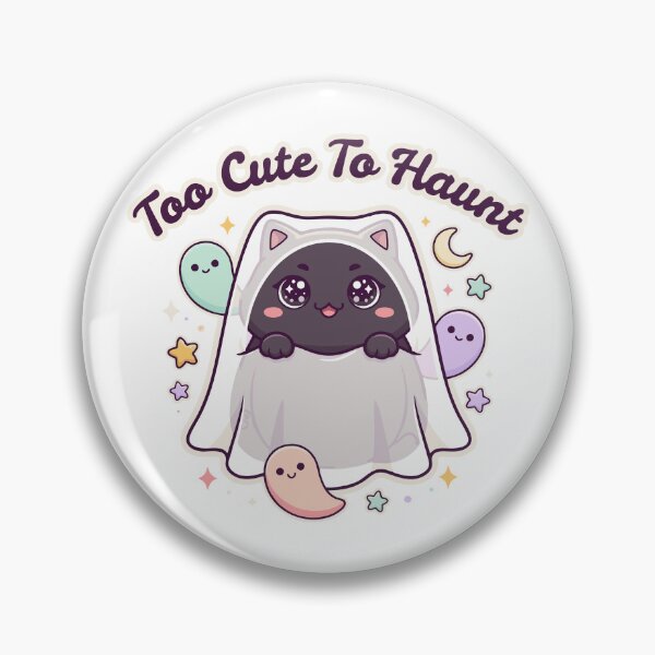 Item preview, Adorable Black Ghost Cat Halloween Design designed and sold by Mahilis.