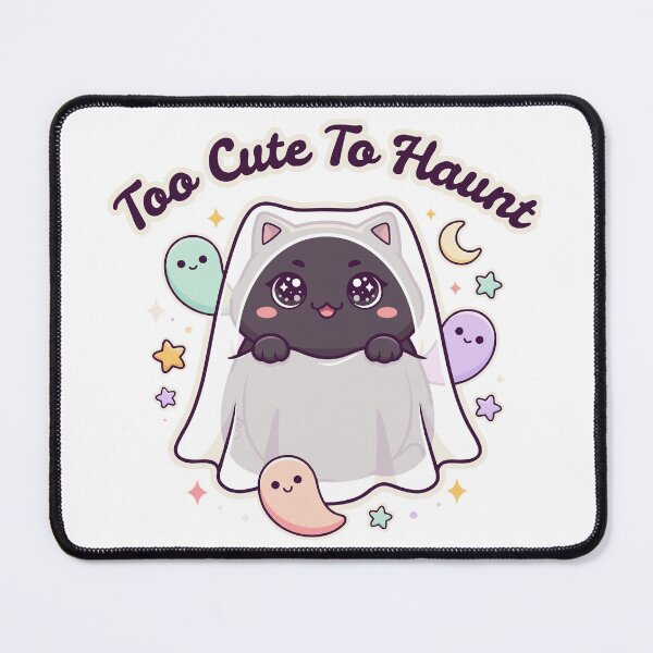 Item preview, Adorable Black Ghost Cat Halloween Design designed and sold by Mahilis.