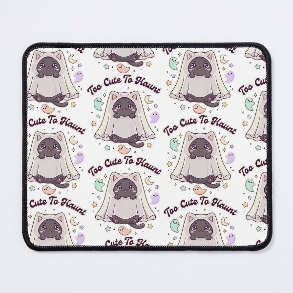 Item preview, Cute Ghost Cat Kawaii Halloween Sticker Design designed and sold by Mahilis.