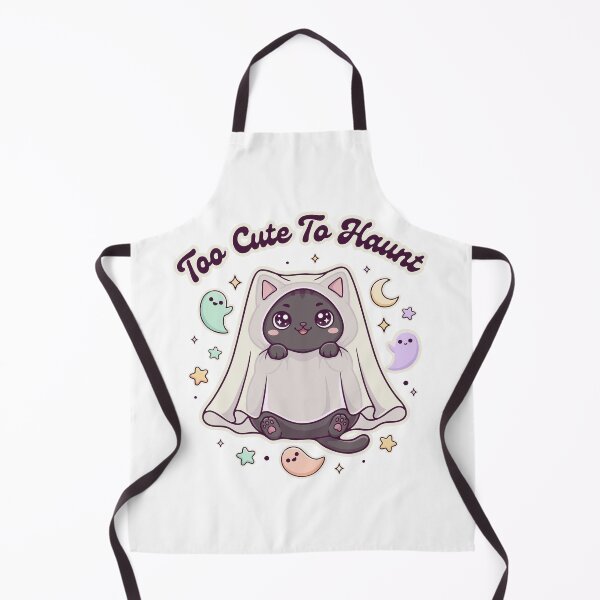 Item preview, Cute Ghost Cat Kawaii Halloween Sticker Design designed and sold by Mahilis.