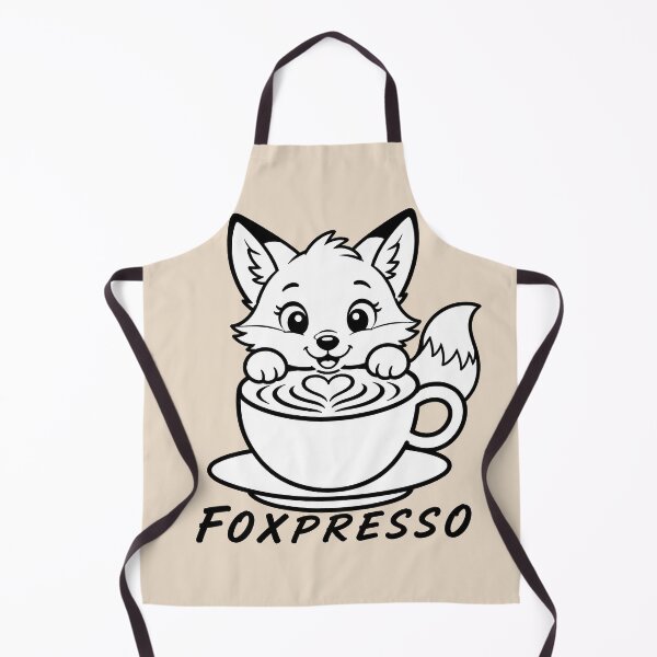 Item preview, ☕ BREWED BEASTIES COLLECTION ☕ - WOODLAND FRIENDS - Foxpresso designed and sold by WheelieGdArt.