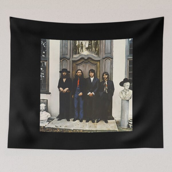 Item preview, four men standing together in front of a large decorated designed and sold by 9ACHAT6.