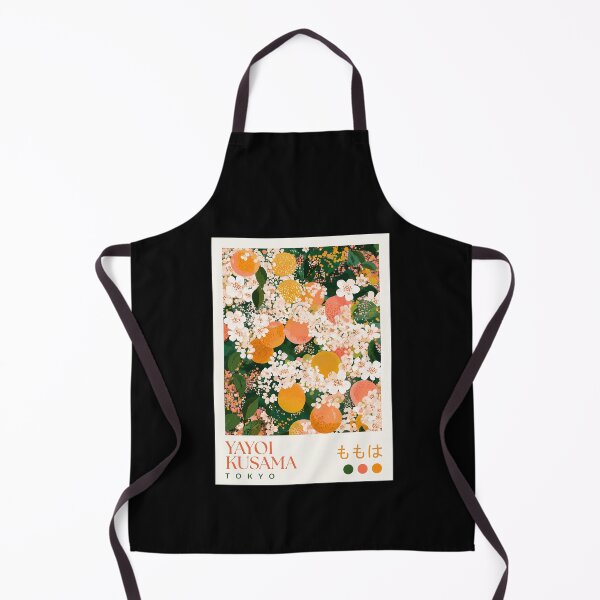 Item preview, Yayoi Kusama Tokyo Orange Blossom Poster - Modern Fruit Floral Wall Art Print, Japanese Contemporary Home Decor designed and sold by MorningJoco.