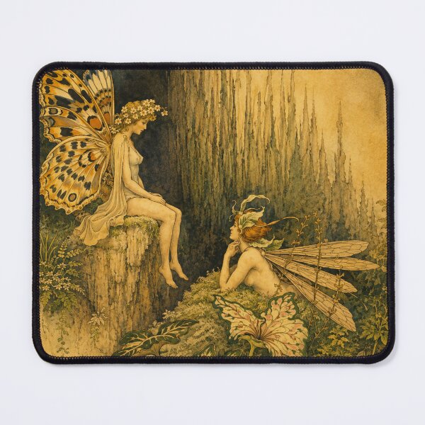Item preview, Fairy Art Vintage Woodland Fairies for Fantasy Lovers designed and sold by RickE.