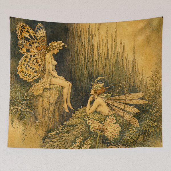 Item preview, Fairy Art Vintage Woodland Fairies for Fantasy Lovers designed and sold by RickE.
