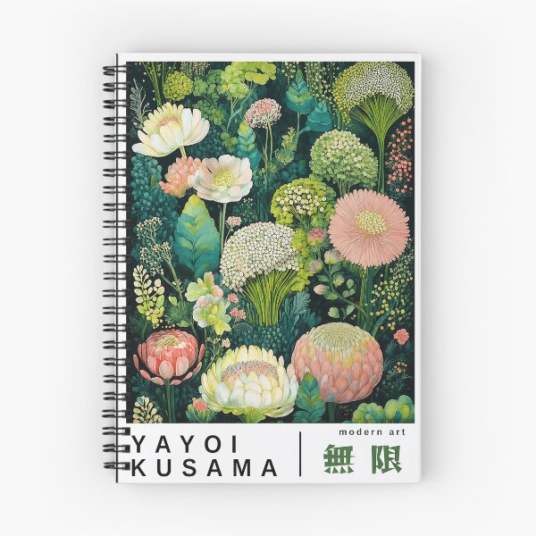 Item preview, Yayoi Kusama Floral Infinity Poster - Modern Botanical Wall Art Print for Home Decor, Unique Gift for Art Lovers designed and sold by HappyGrandmaUB.