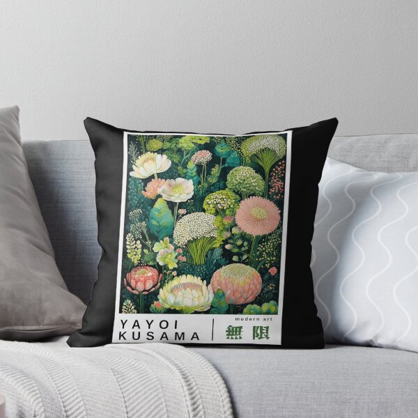 Item preview, Yayoi Kusama Floral Infinity Poster - Modern Botanical Wall Art Print for Home Decor, Unique Gift for Art Lovers designed and sold by HappyGrandmaUB.